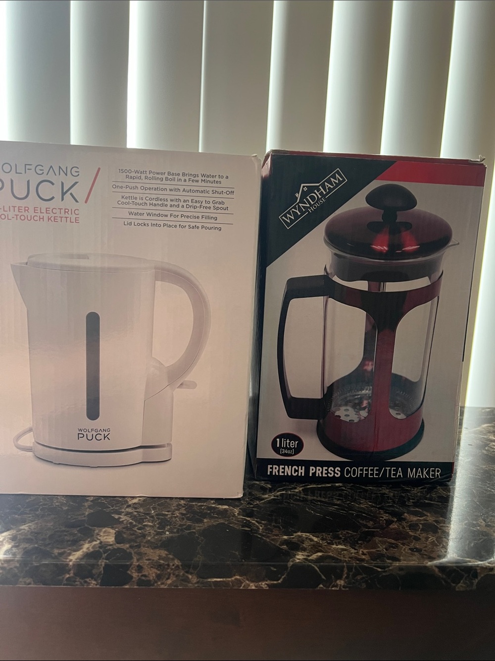 *30% OFF ANY 2 + ITEMS*  French Press Coffee Maker and electric kettle NIB